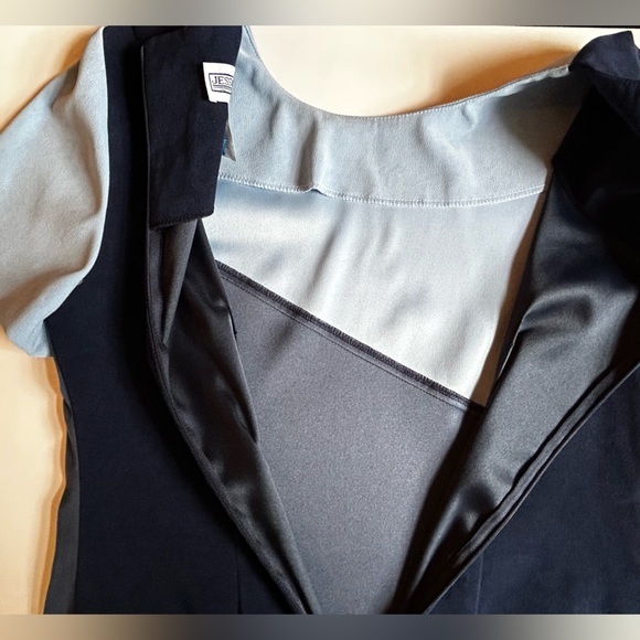 Jessica Howard women’s dress size 10, block pattern of blues - Picture 13 of 13